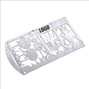 22-In-1 Portable Fishing Emergency Tool Card